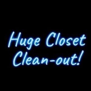 CLOSET CLEAN OUT SALE!  EVERYTHING MUST GO!